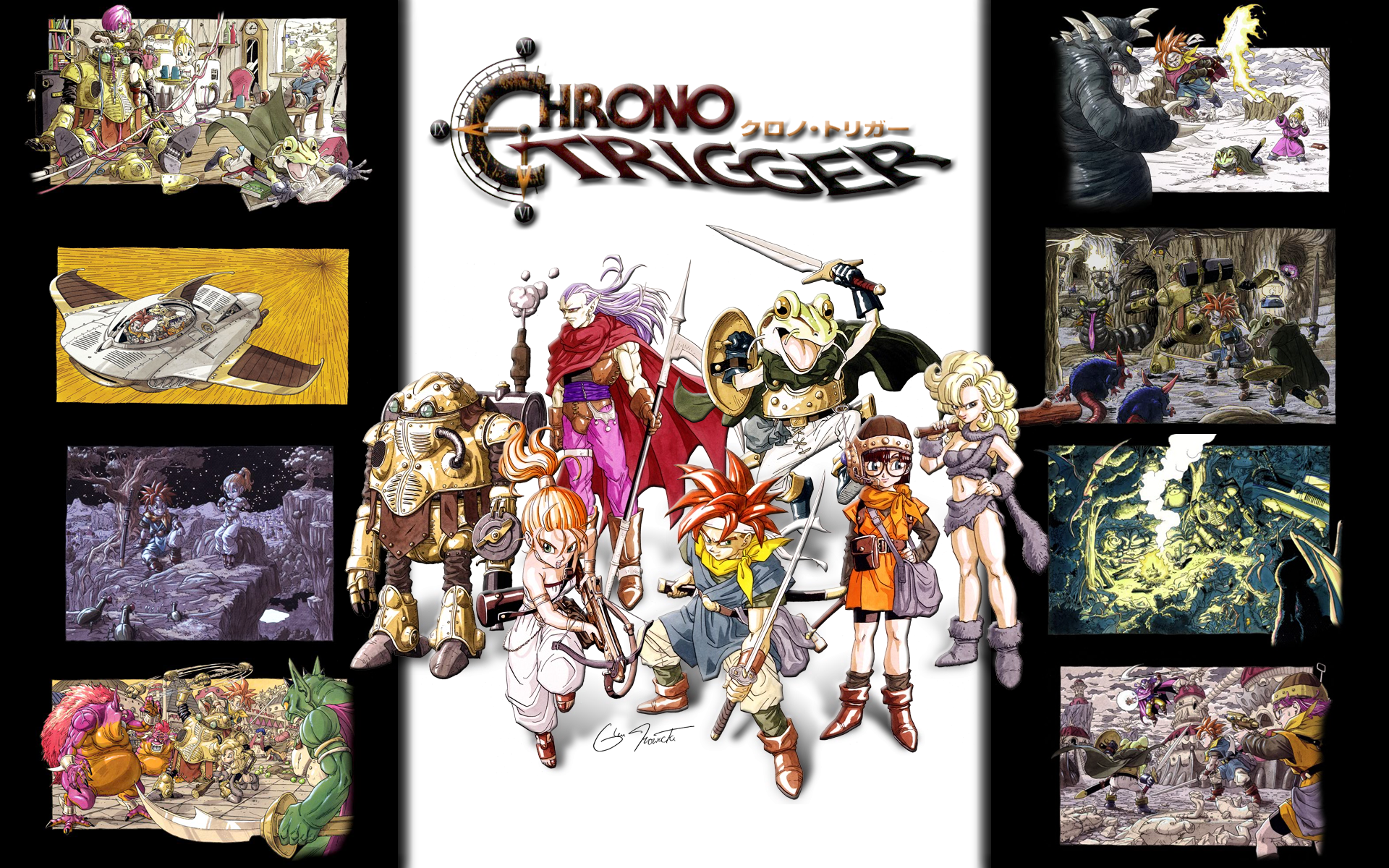 Chrono Trigger Squaresoft Retro Super Nintendo SNES RPG Videogame Review